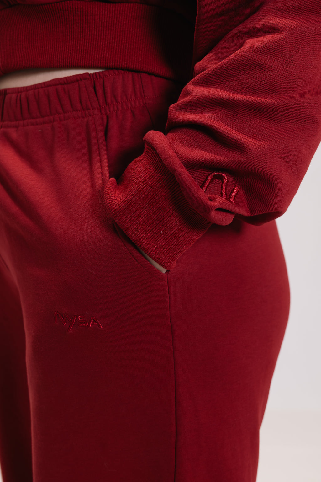 Crop Zip Through Track Suit