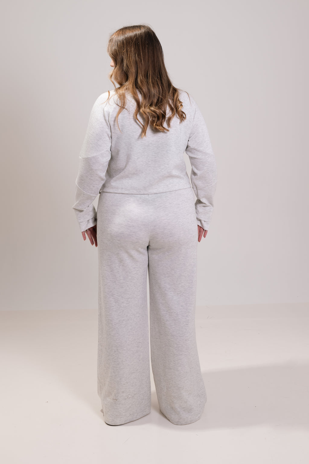 Cropped QTR Zip Track Suit