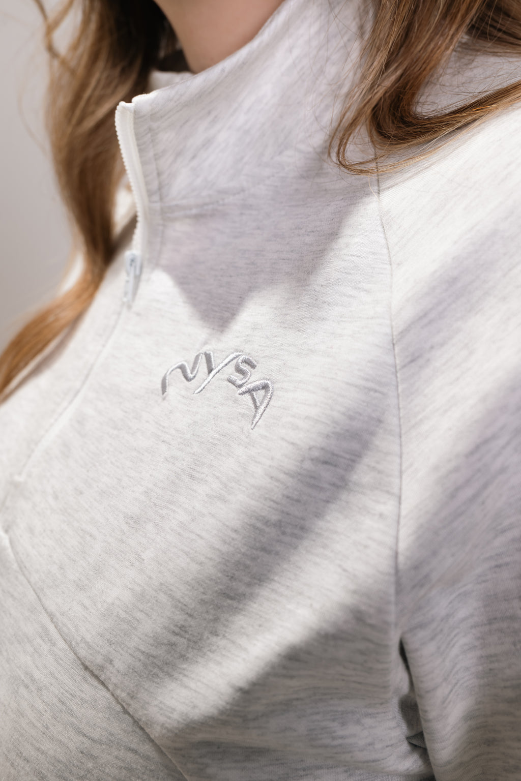 Cropped QTR Zip Track Suit