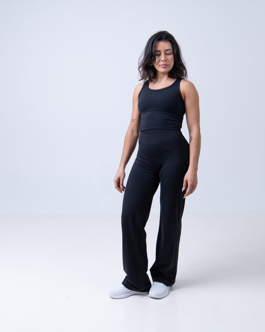 Straight Leg Flared Leggings