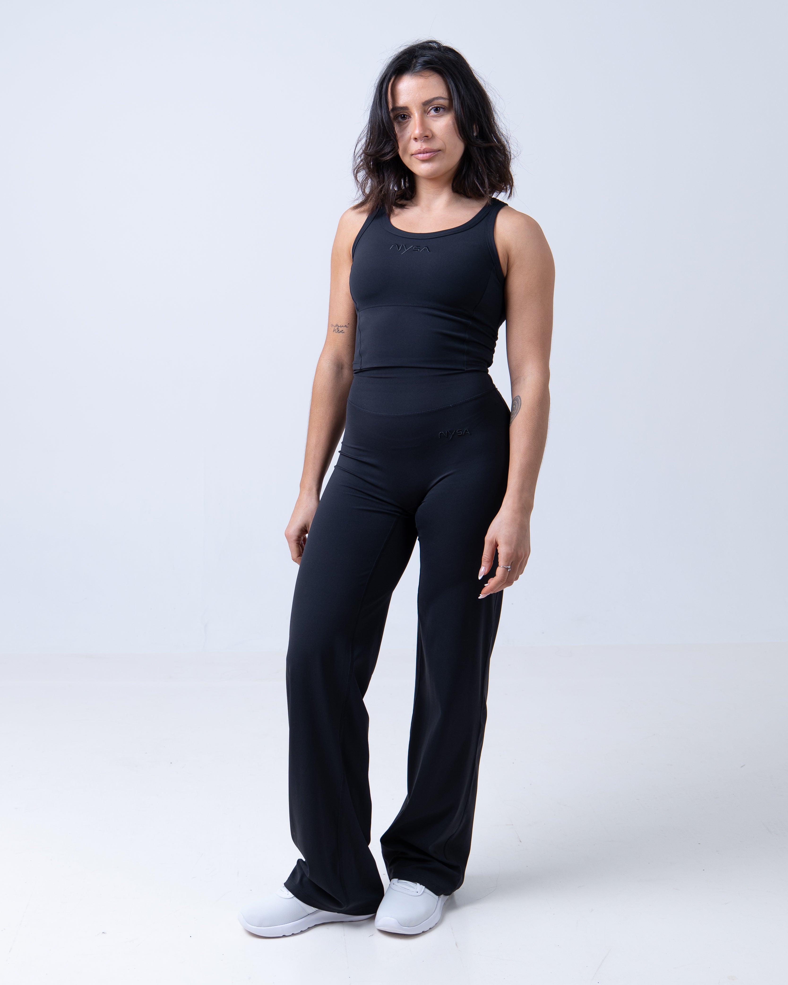 Straight Leg Flared Leggings