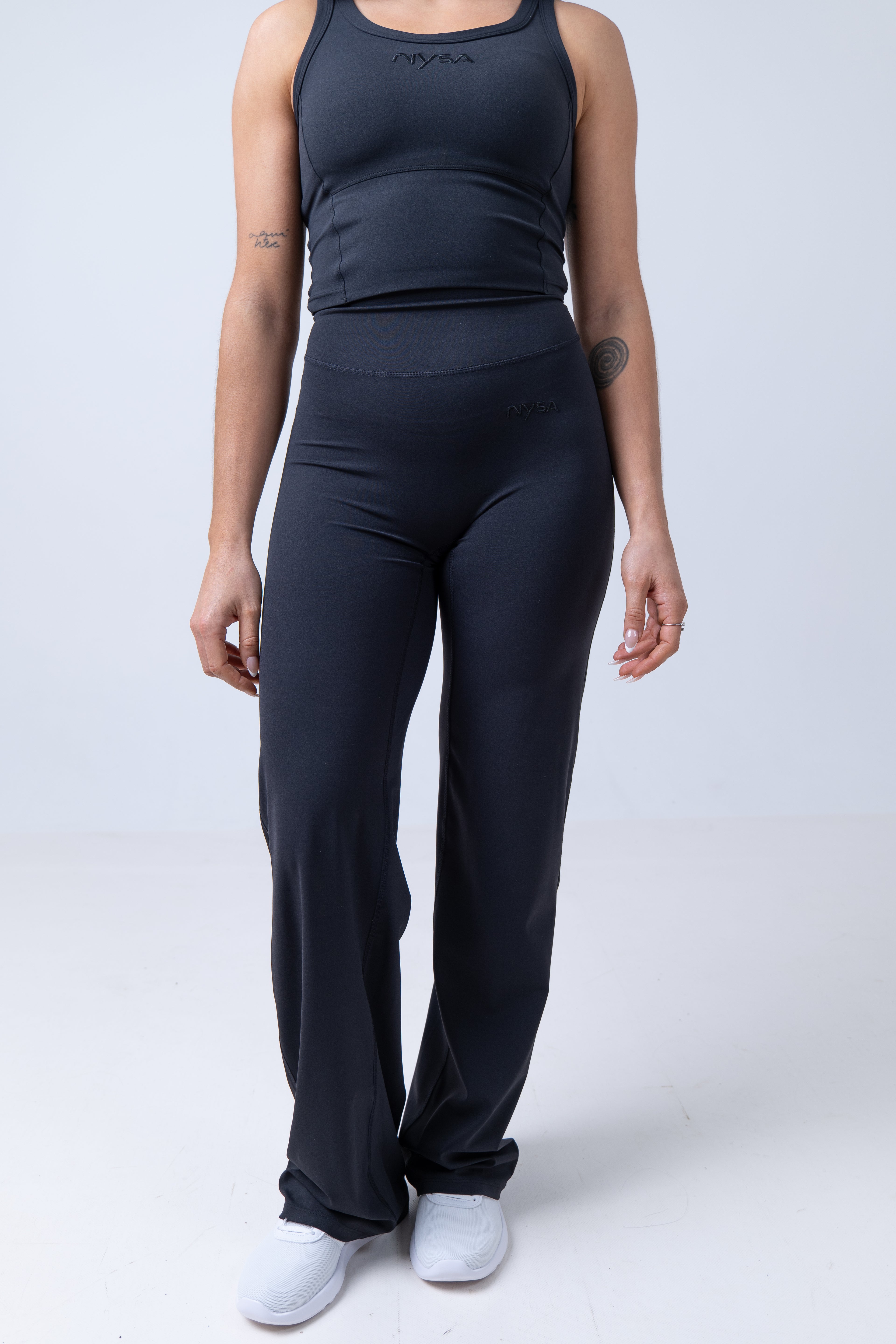 Straight Leg Flared Leggings