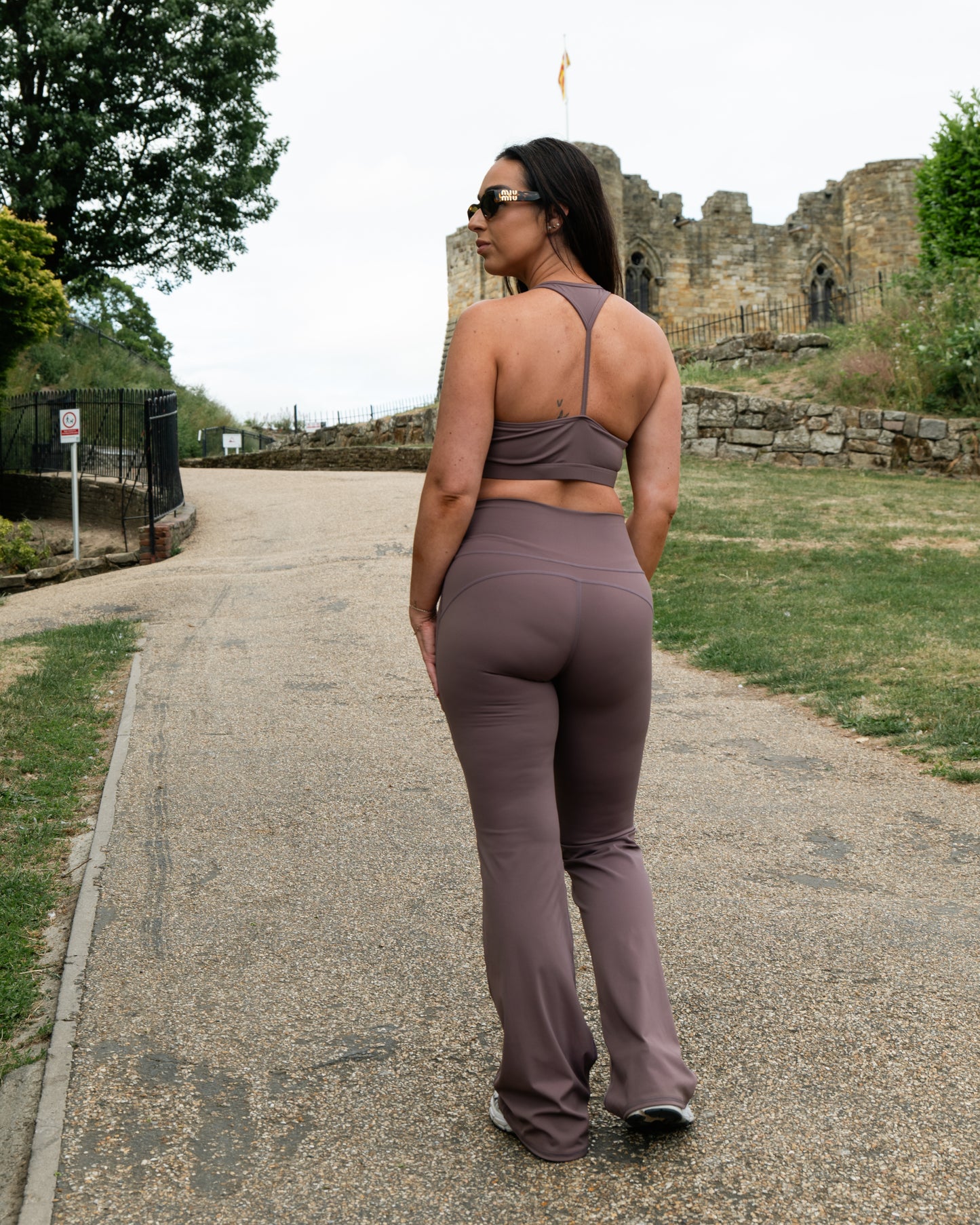 Flared leggings