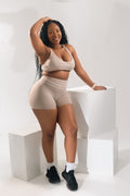 SoftLux  Bralette - Sand